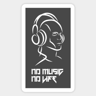 No Music No Life Magnet